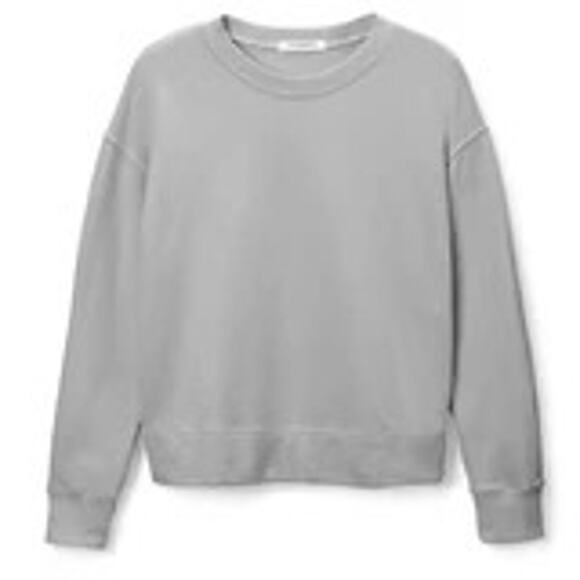 $110 Perfectwhitetee Tyler French Terry Pullover Sweatshirt - Medium - Picture 1 of 5